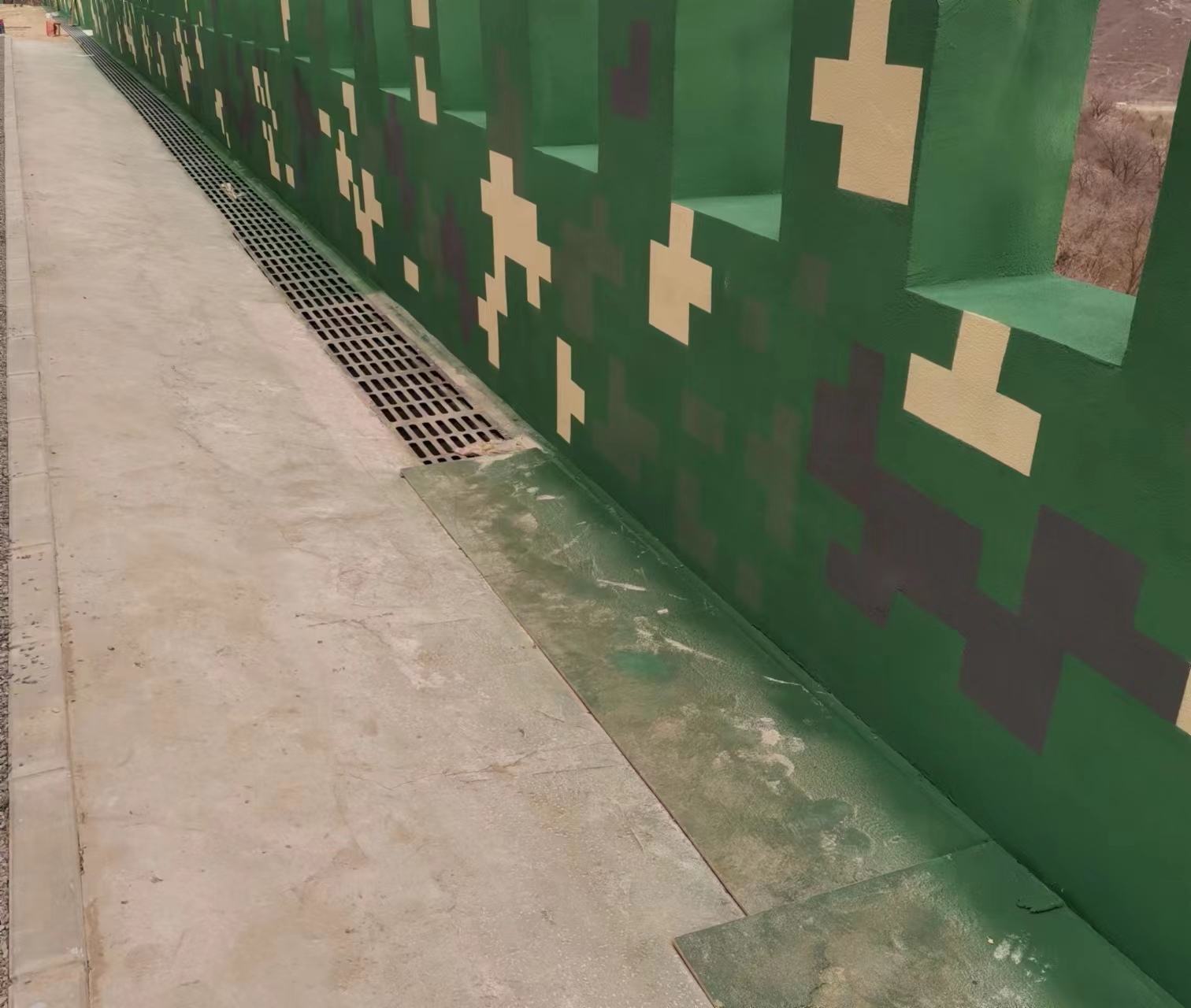 屯昌围墙迷彩喷涂,数迷彩漆