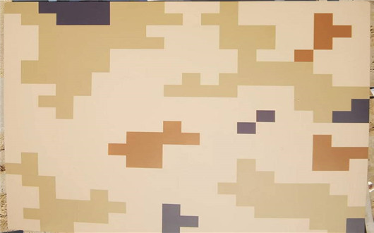 屯昌荒漠迷彩漆喷涂